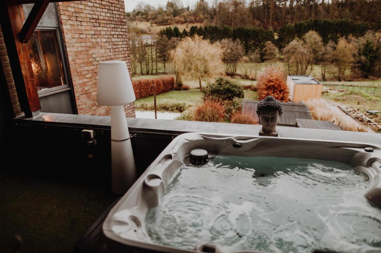 At Home - Jacuzzi Privatif Gesves Exteriör bild
